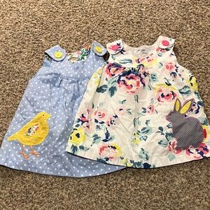 Bundle of 2 Baby Boden Dresses for 18-24 Months